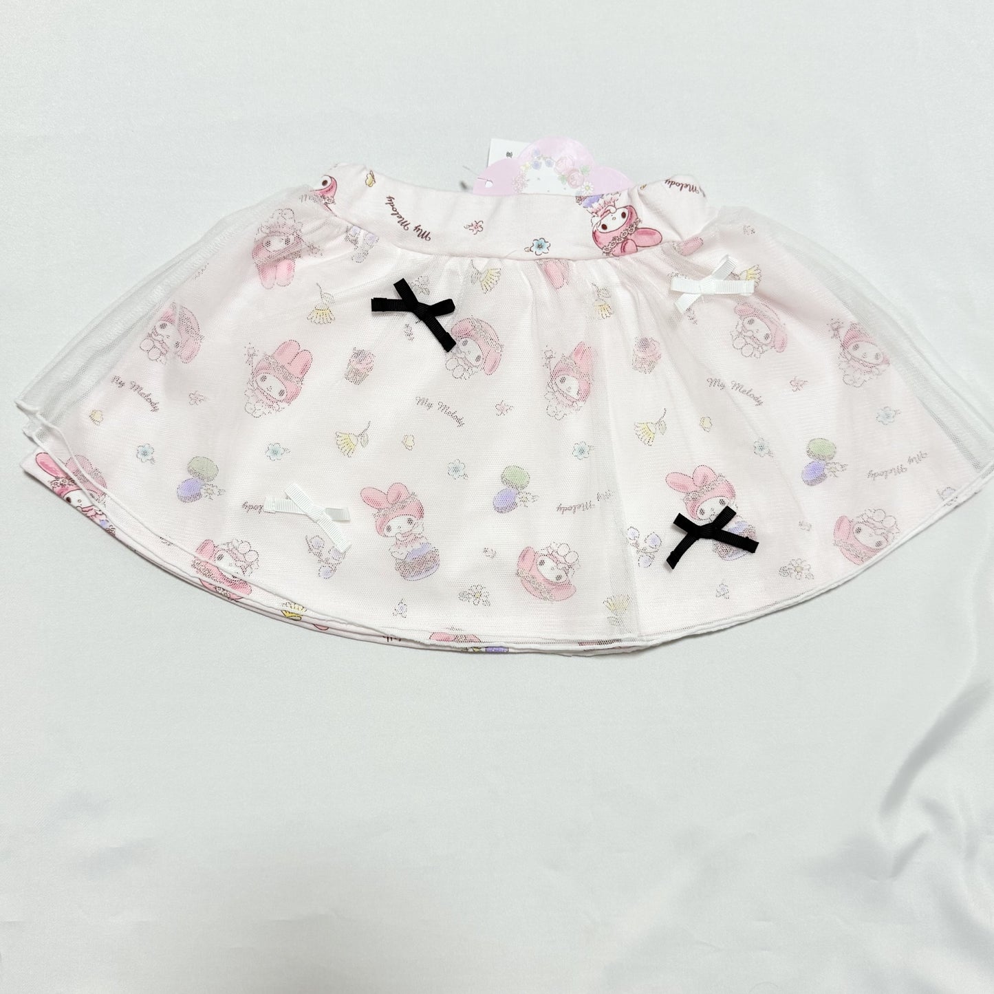 My Melody Sailor Collar T-Shirt & Tulle Skirt Skort Set 18-24m Sanrio