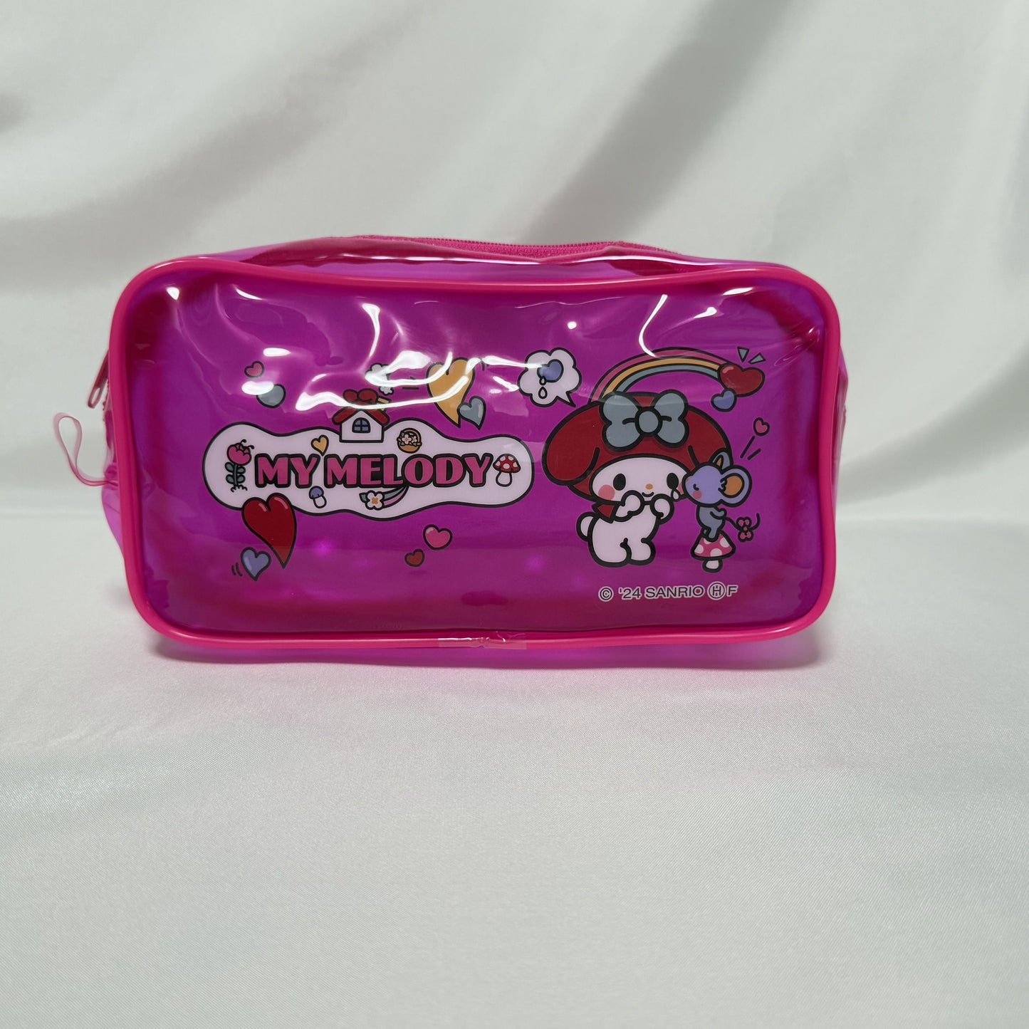 Sanrio Characters Toddler Socks Set with Pouch (6 Pairs, 3.5-6 in)