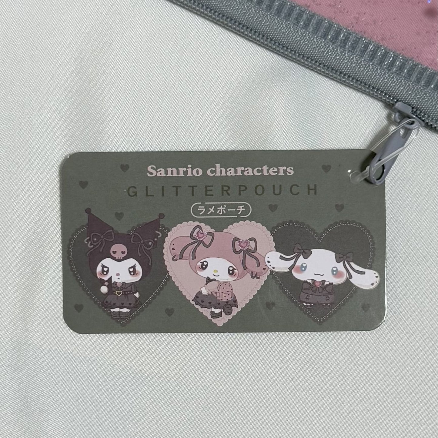 Sanrio characters vinyl pouch L