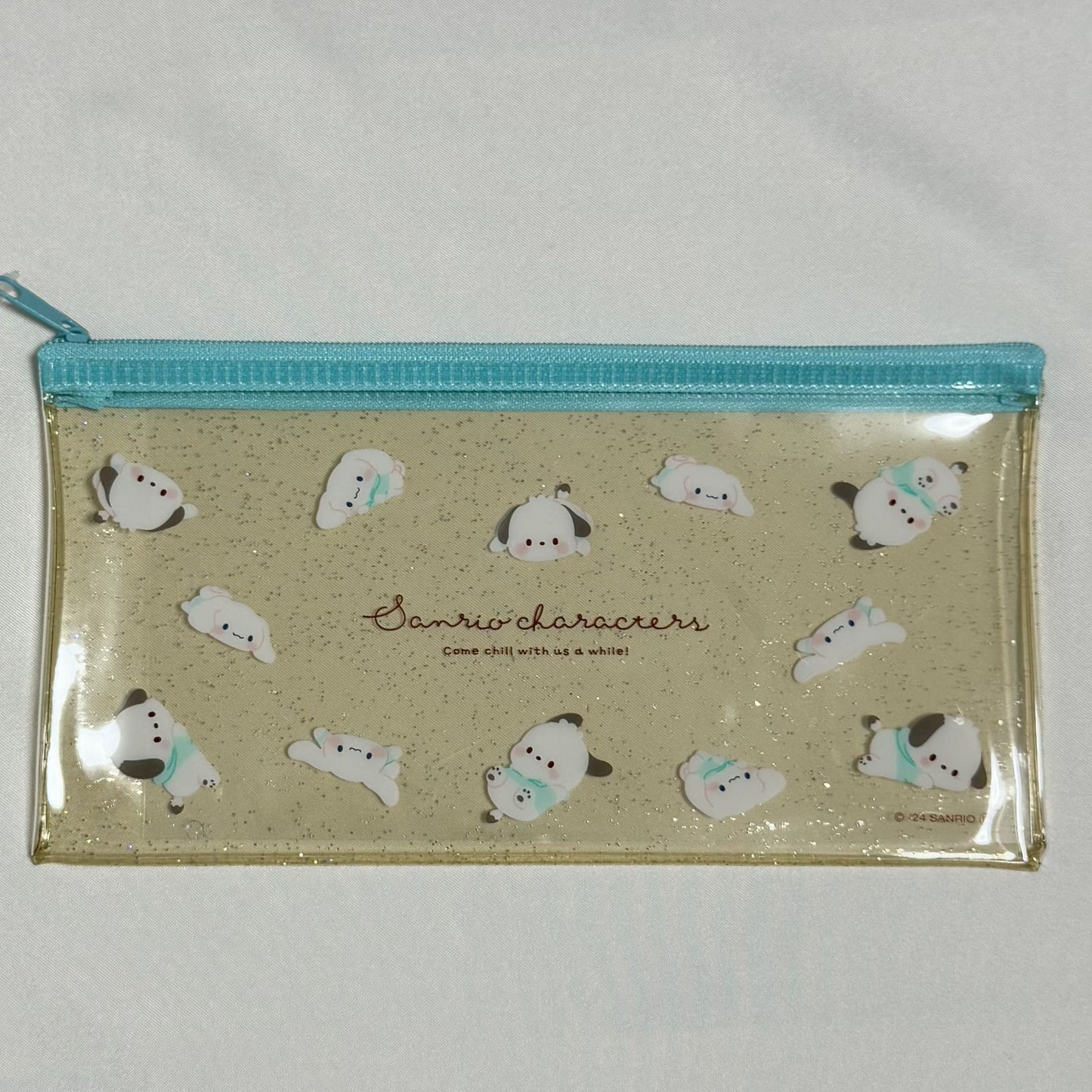 Sanrio characters vinyl pouch L