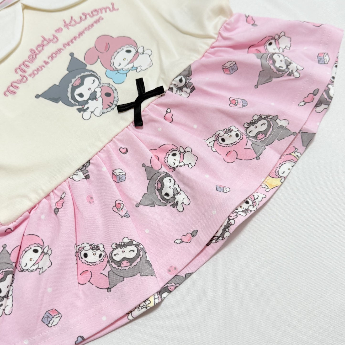 My Melody & Kuromi Short-sleeve T-shorts 18-24m Sanrio