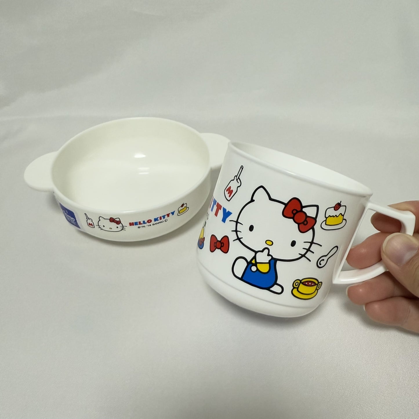 Hello Kitty Plate and Cup Set