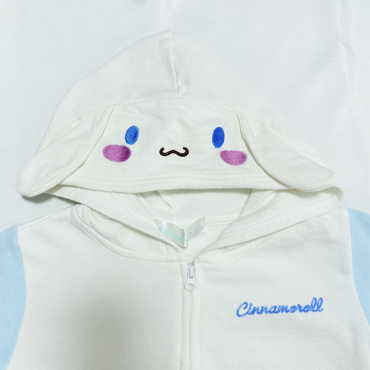 Cinnamoroll Hooded Zip-up Sweatshirts 4-5T Sanrio