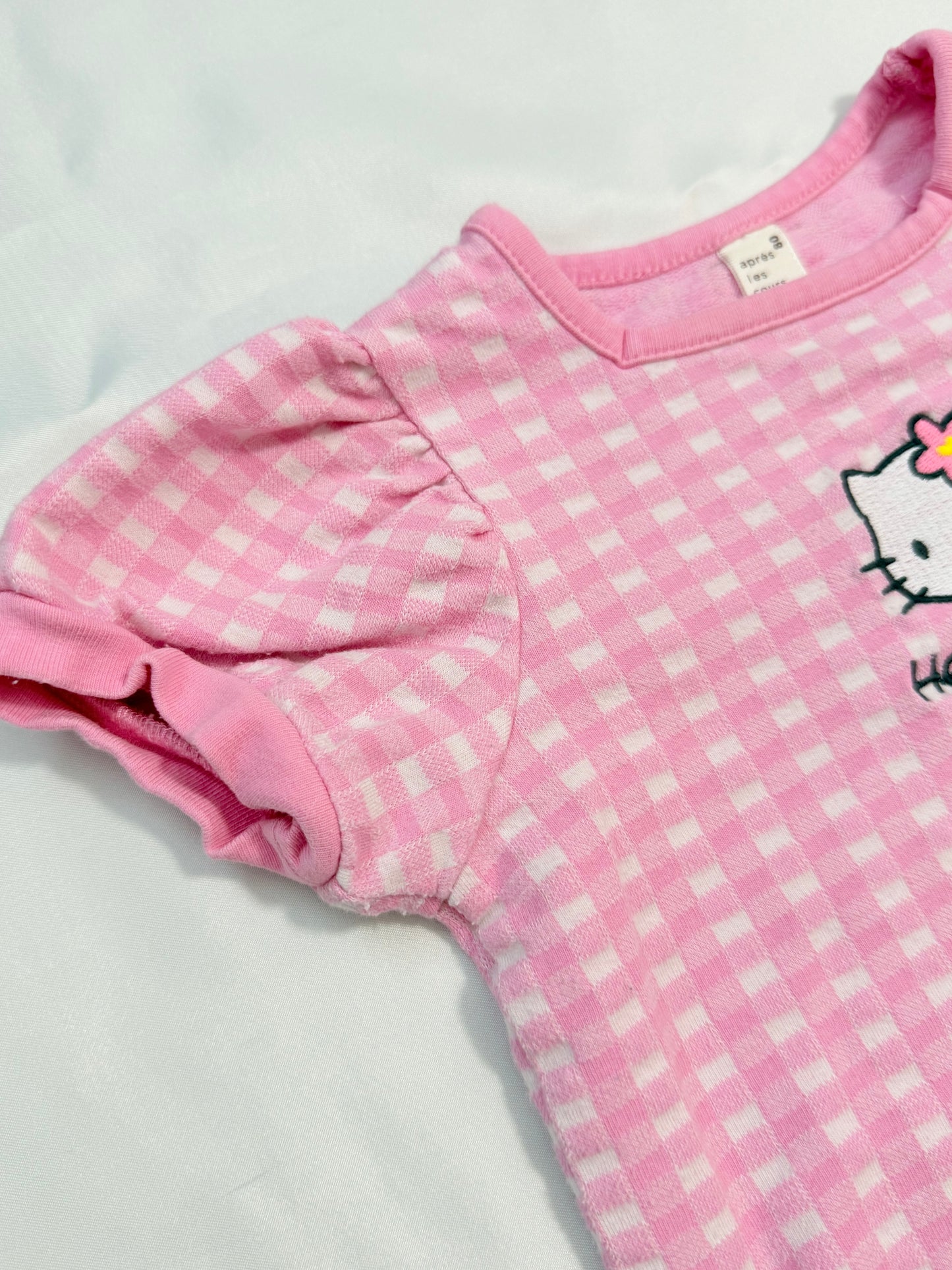Hello Kitty Jumper Skirt & T-shirts Set 9-12m