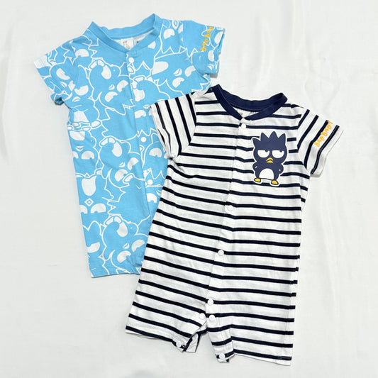 Bad Badtz-Maru Coverall 2-Piece Set 6-9m Sanrio