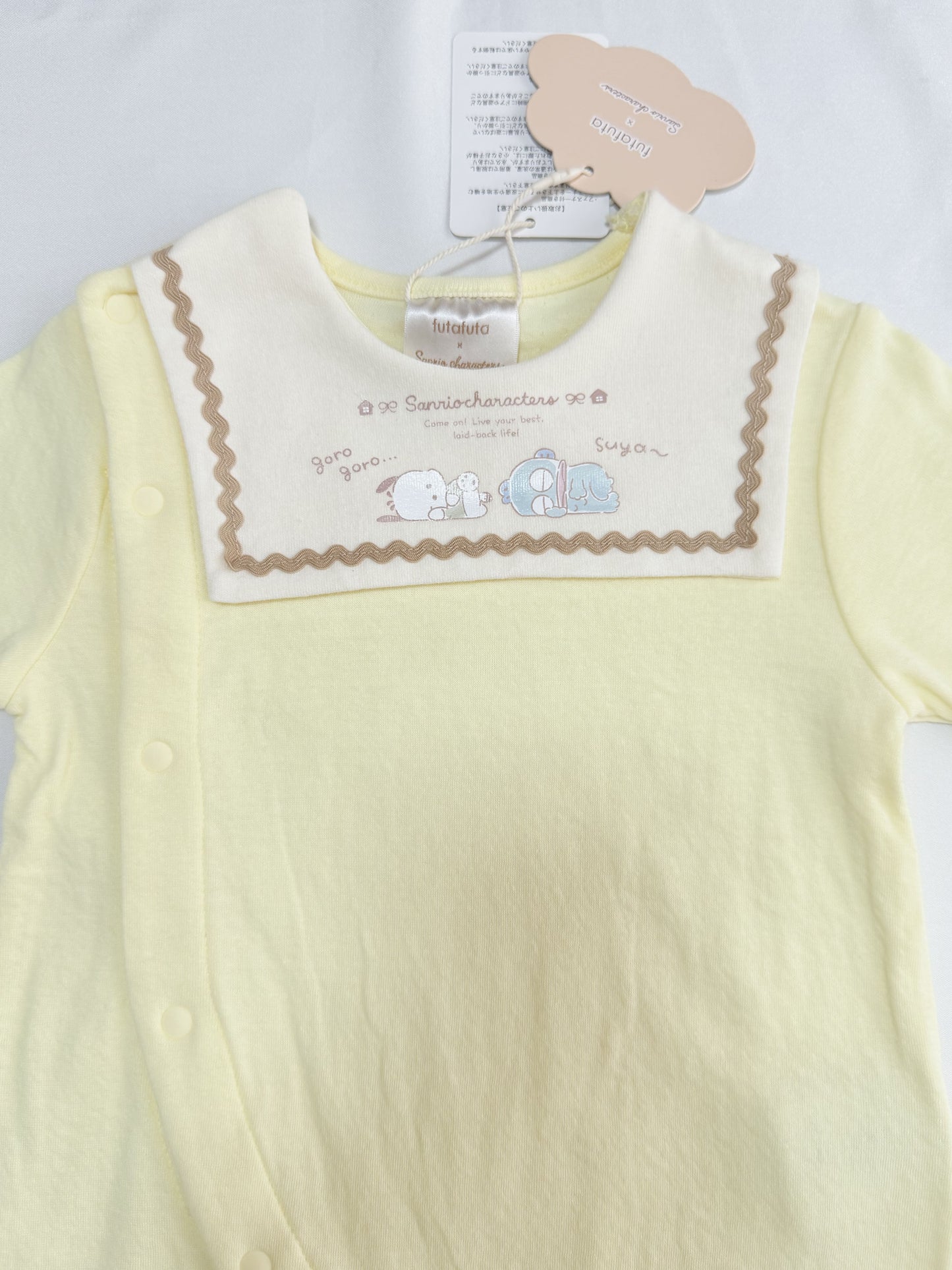 Pochacco & Hangyodon Coverall 0-6m Sanrio