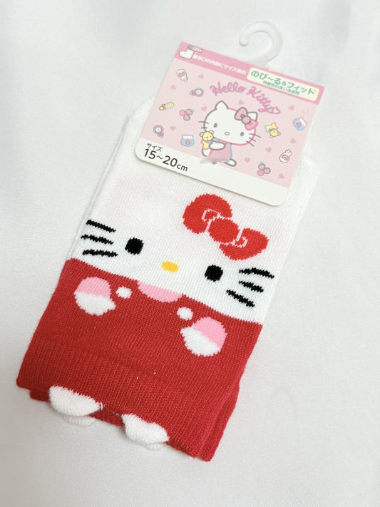 Hello Kitty Socks 8.5-13 Sanrio