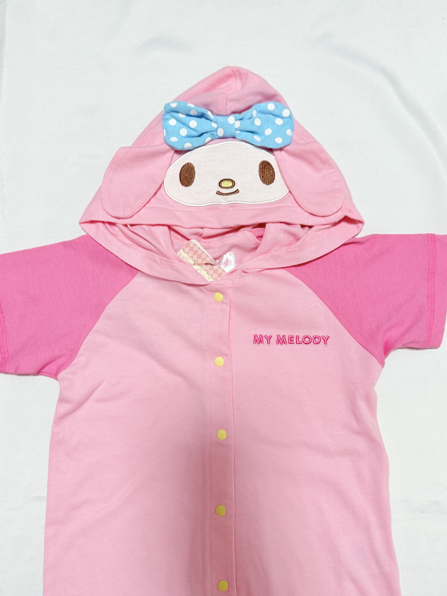 My Melody Hooded Coverall 12-18m Sanrio