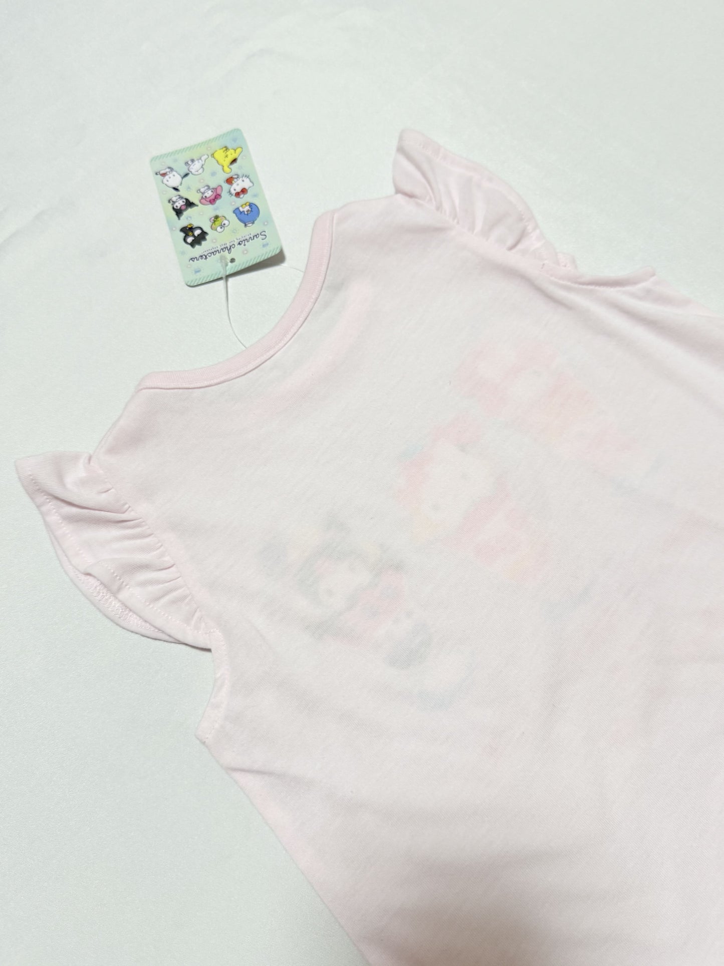 Sanrio Characters Sleeveless T-shirts 3-4T