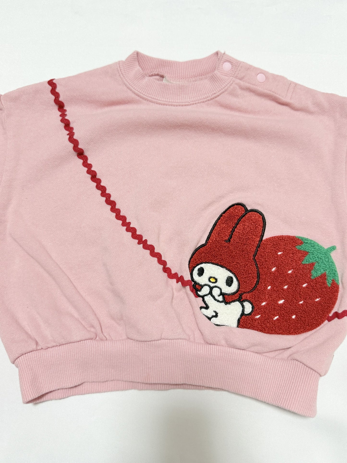 My Melody Long-sleeve Sweatshirts 18-24m Sanrio