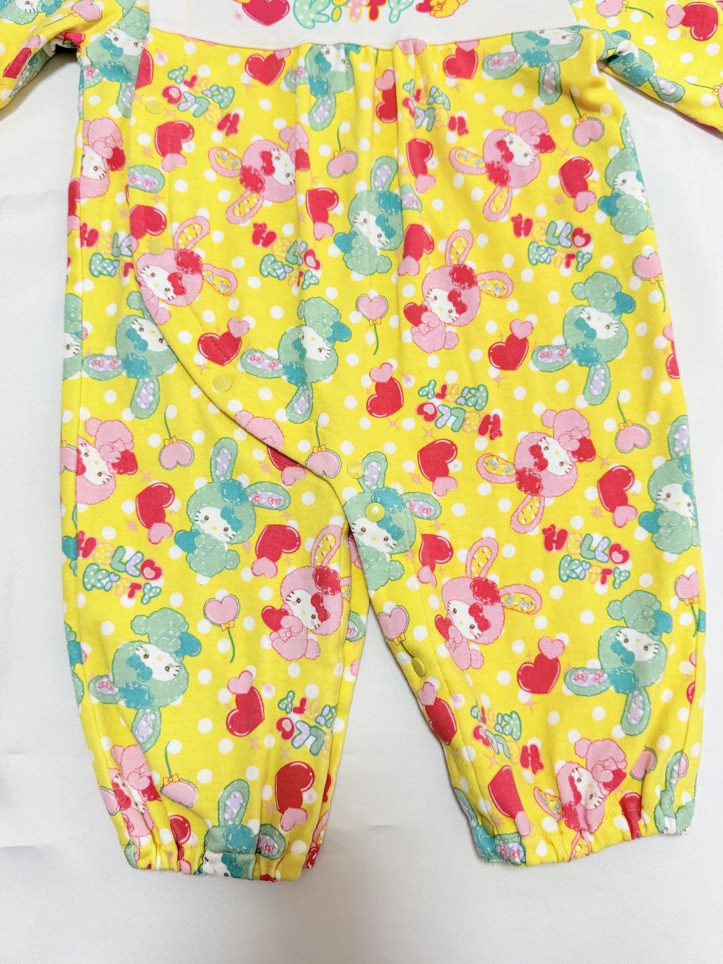 Hello Kitty Coverall & Bib Set 0-6m Sanrio