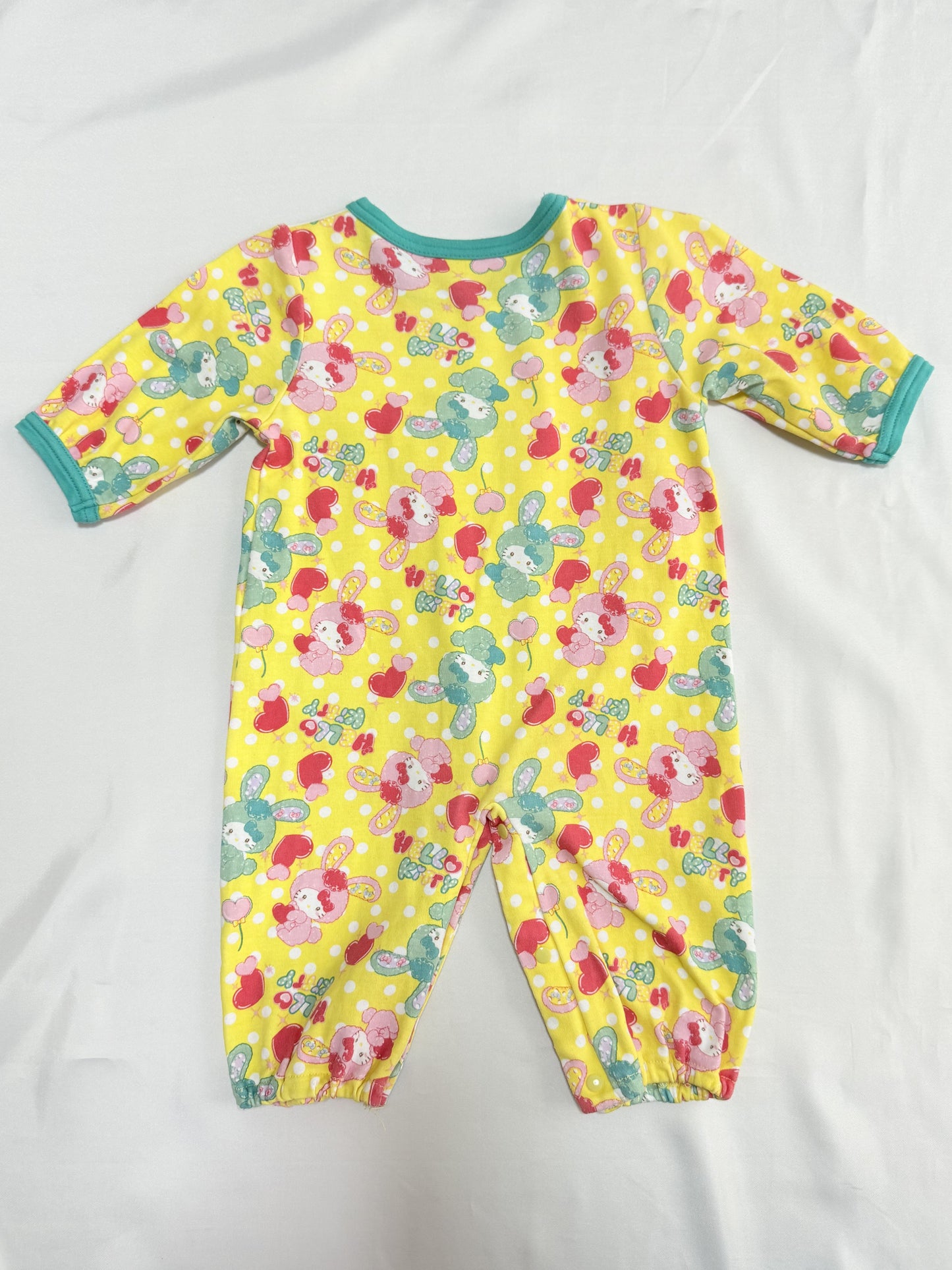 Hello Kitty Coverall & Bib Set 0-6m Sanrio