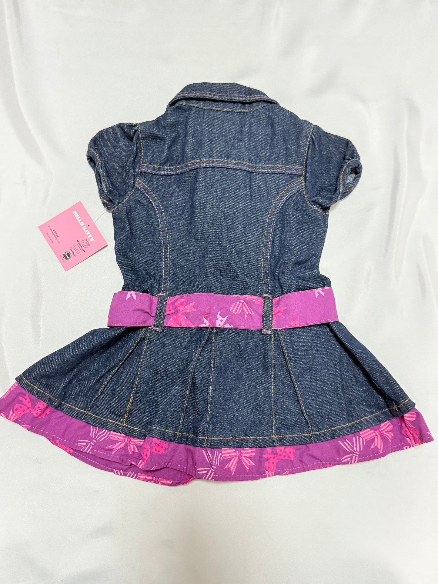 Hello Kitty Denim One-piece 2T