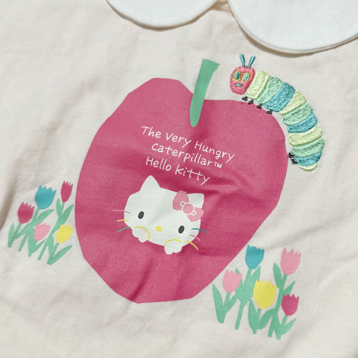 Hello Kitty × The Very Hungry Caterpillar Romper 6-9m Sanrio