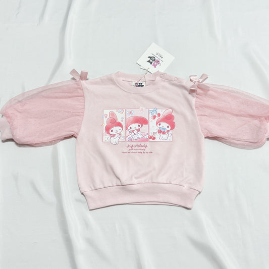 My Melody  Long-sleeve Sweatshirts 18-24m Sanrio