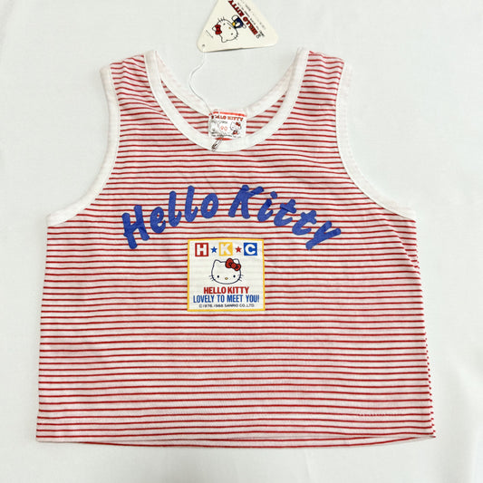 Hello Kitty Vintage 1976 Striped Tank Top 18-24m Sanrio