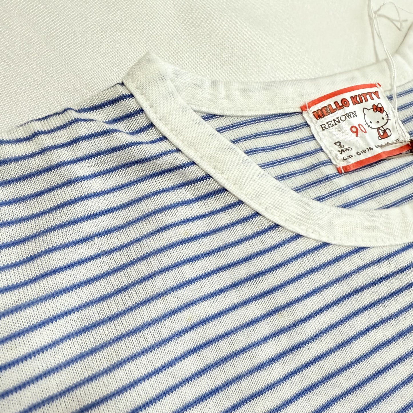 Hello Kitty Vintage 1976 Striped Short-Sleeve T-Shirt 18-24m Sanrio