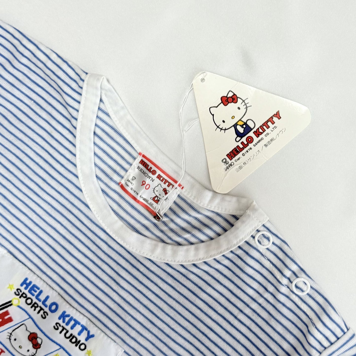 Hello Kitty Vintage 1976 Striped Short-Sleeve T-Shirt 18-24m Sanrio