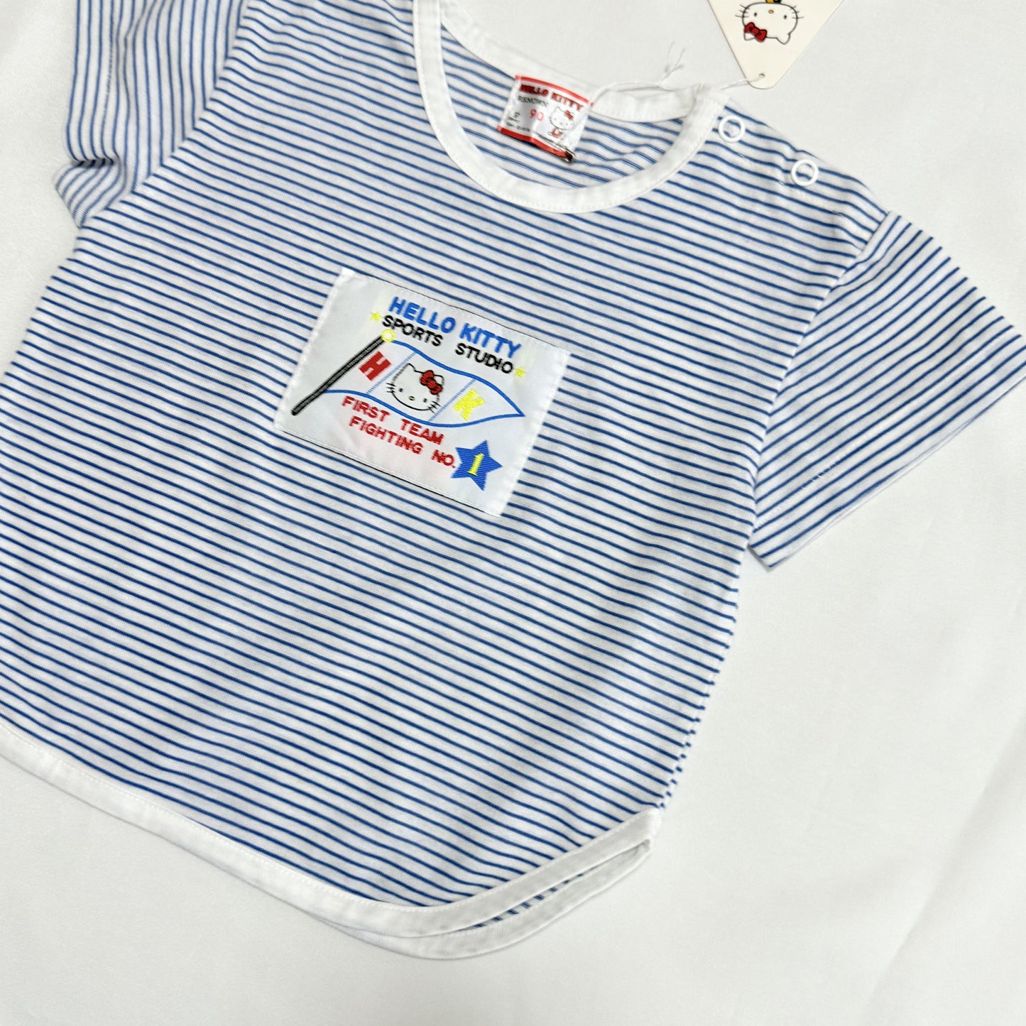 Hello Kitty Vintage 1976 Striped Short-Sleeve T-Shirt 18-24m Sanrio