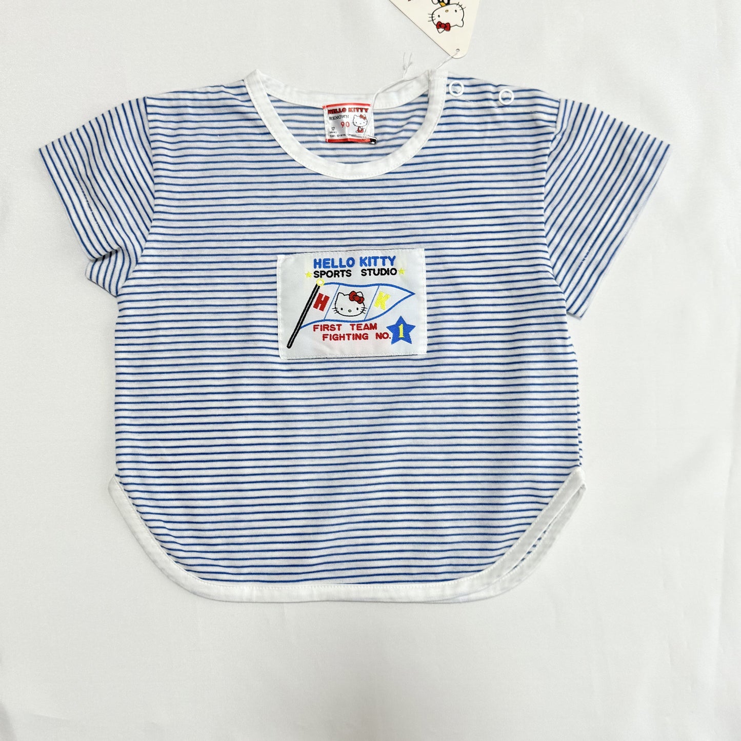 Hello Kitty Vintage 1976 Striped Short-Sleeve T-Shirt 18-24m Sanrio