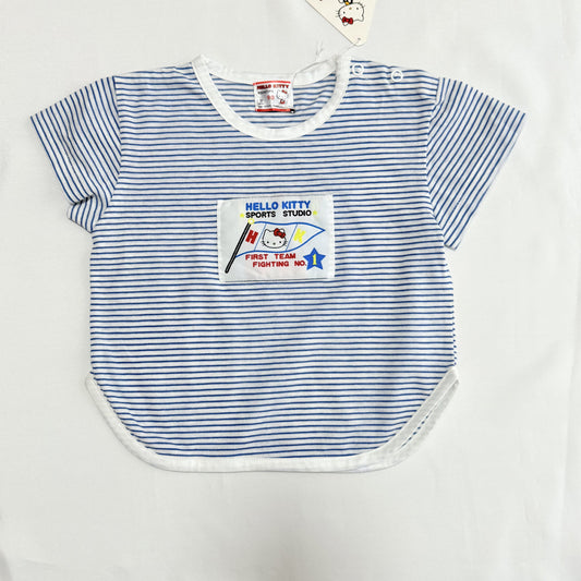 Hello Kitty Vintage 1976 Striped Short-Sleeve T-Shirt 18-24m Sanrio