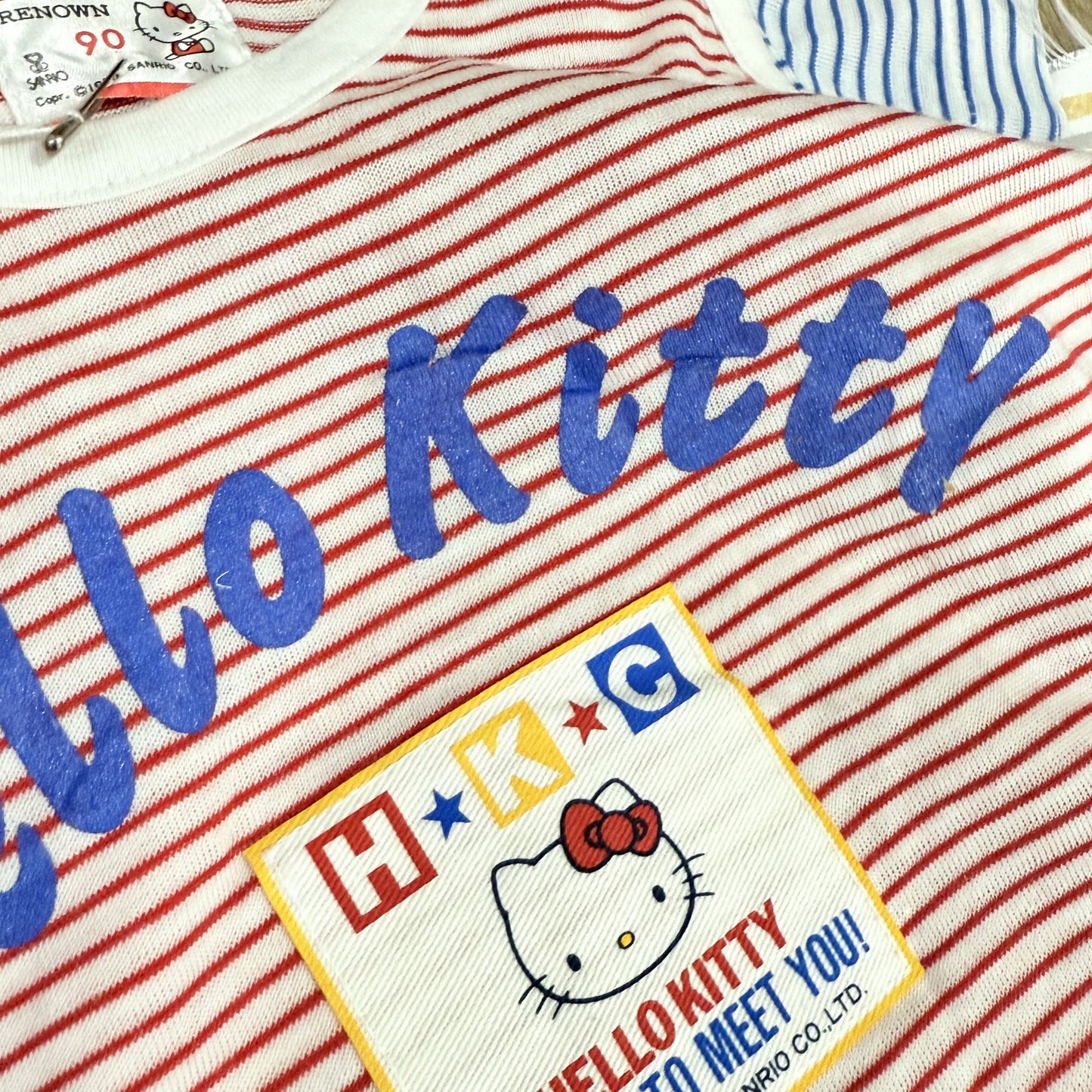 Hello Kitty Vintage 1976 Striped Tank Top 18-24m Sanrio