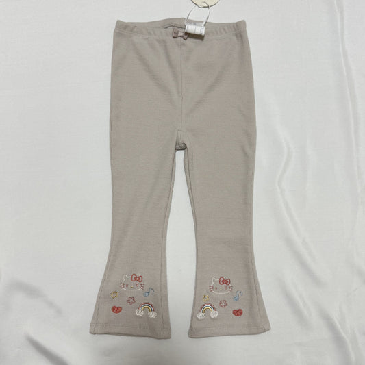 Hello Kitty Ribbed Pants 3-4T Sanrio