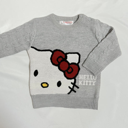 Hello Kitty Knit Sweater 2-3T Sanrio