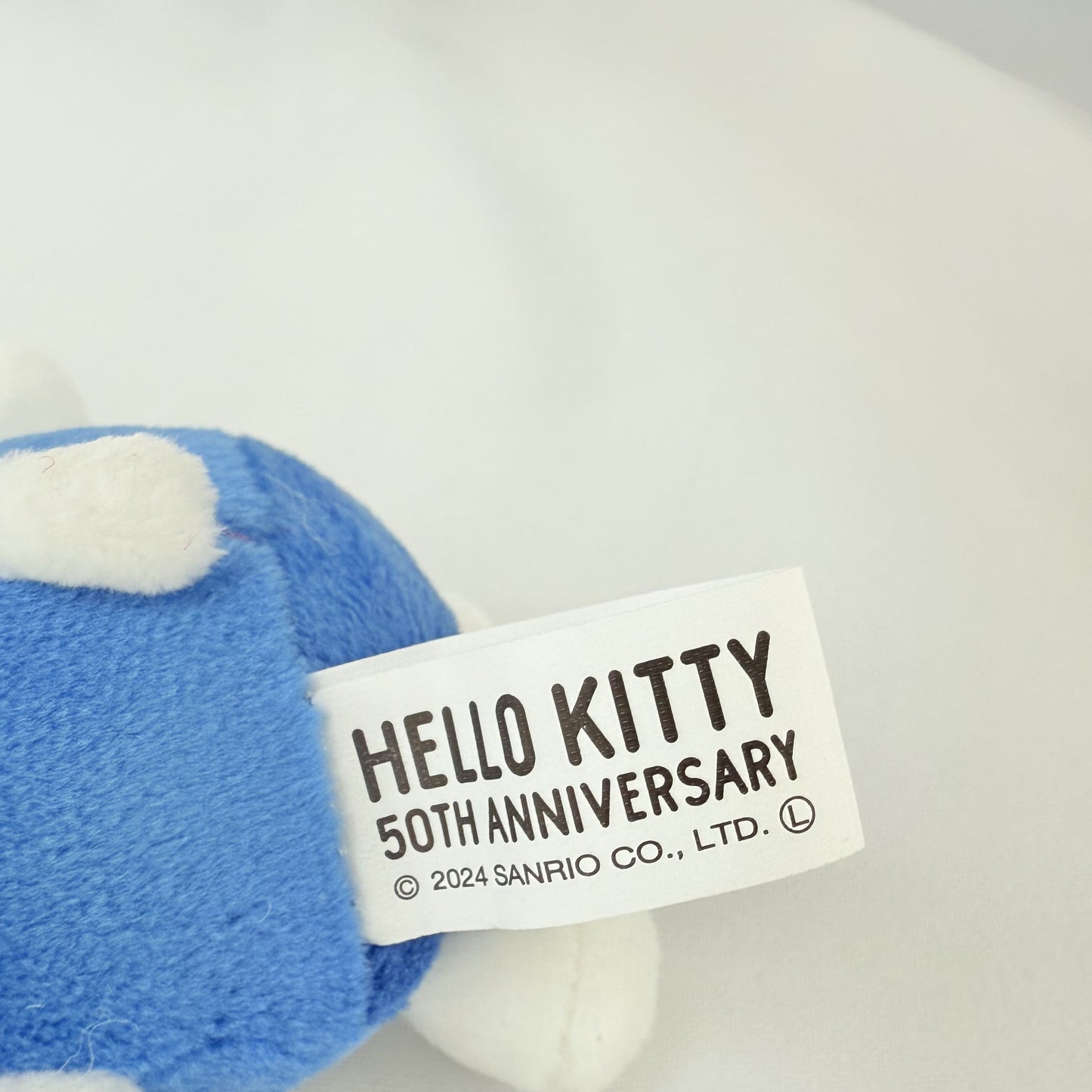 Hello Kitty 50th Anniversary Plush Keychain Sanrio