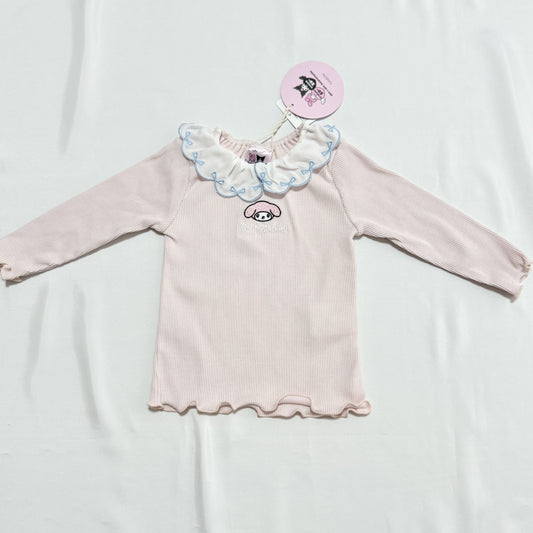 My Melody Ribbed Top 12-18m Sanrio