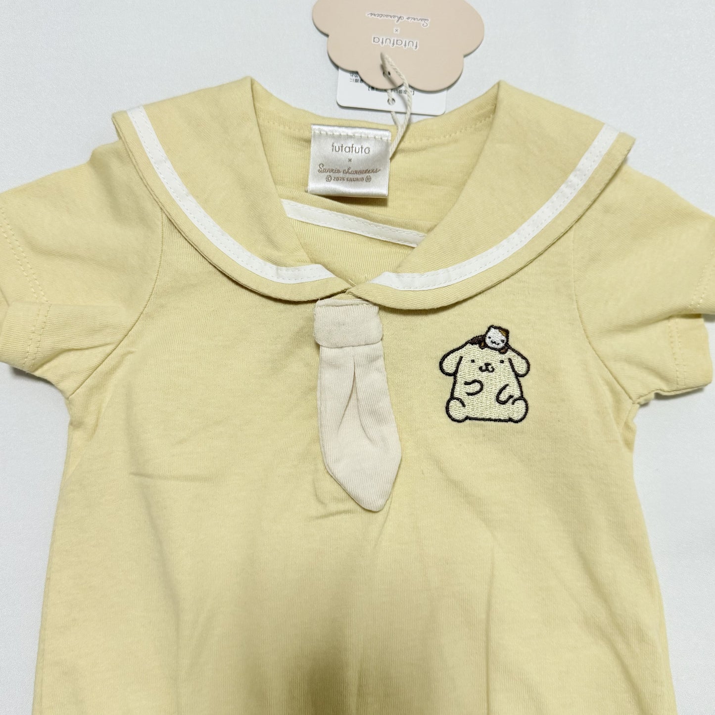 Pompompurin Romper 6-9m / 12-18m Sanrio