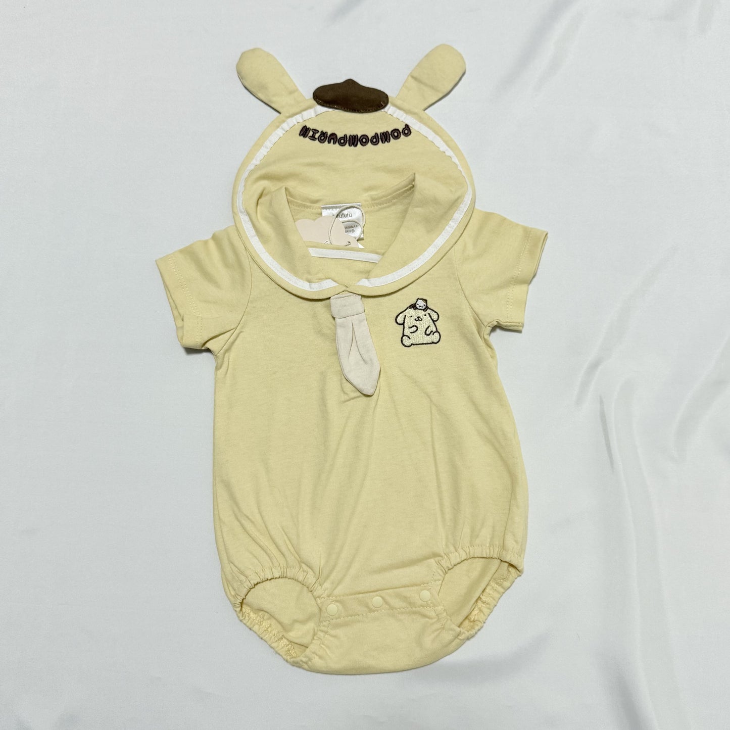 Pompompurin Romper 6-9m / 12-18m Sanrio