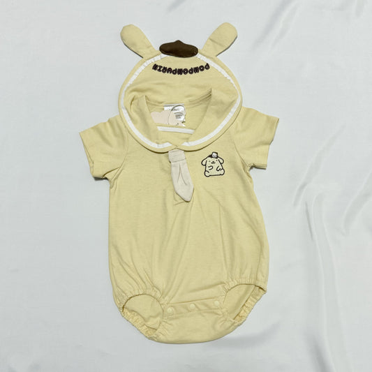 Pompompurin Romper 6-9m / 12-18m Sanrio