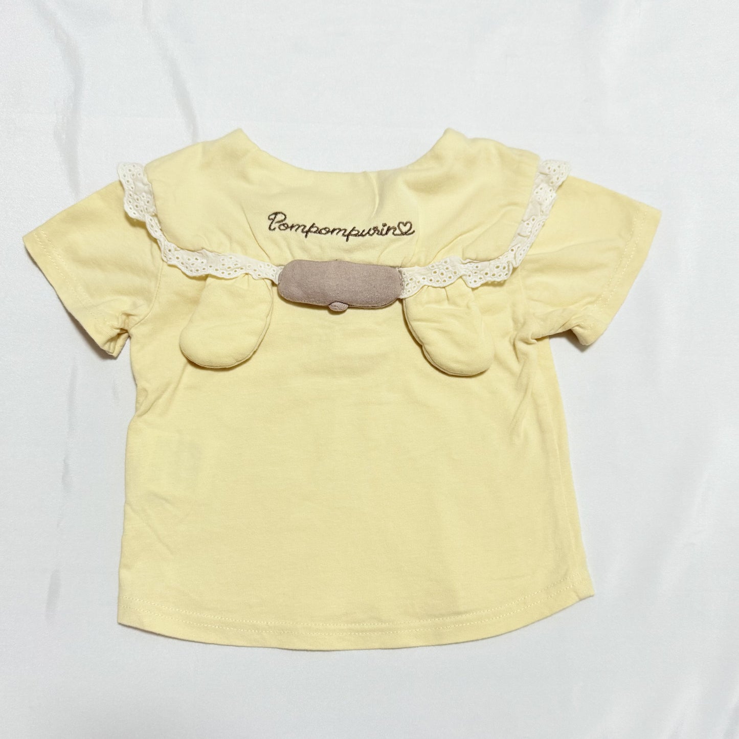 Pompompurin Short-sleeve Sweatshirts 12-18m Sanrio